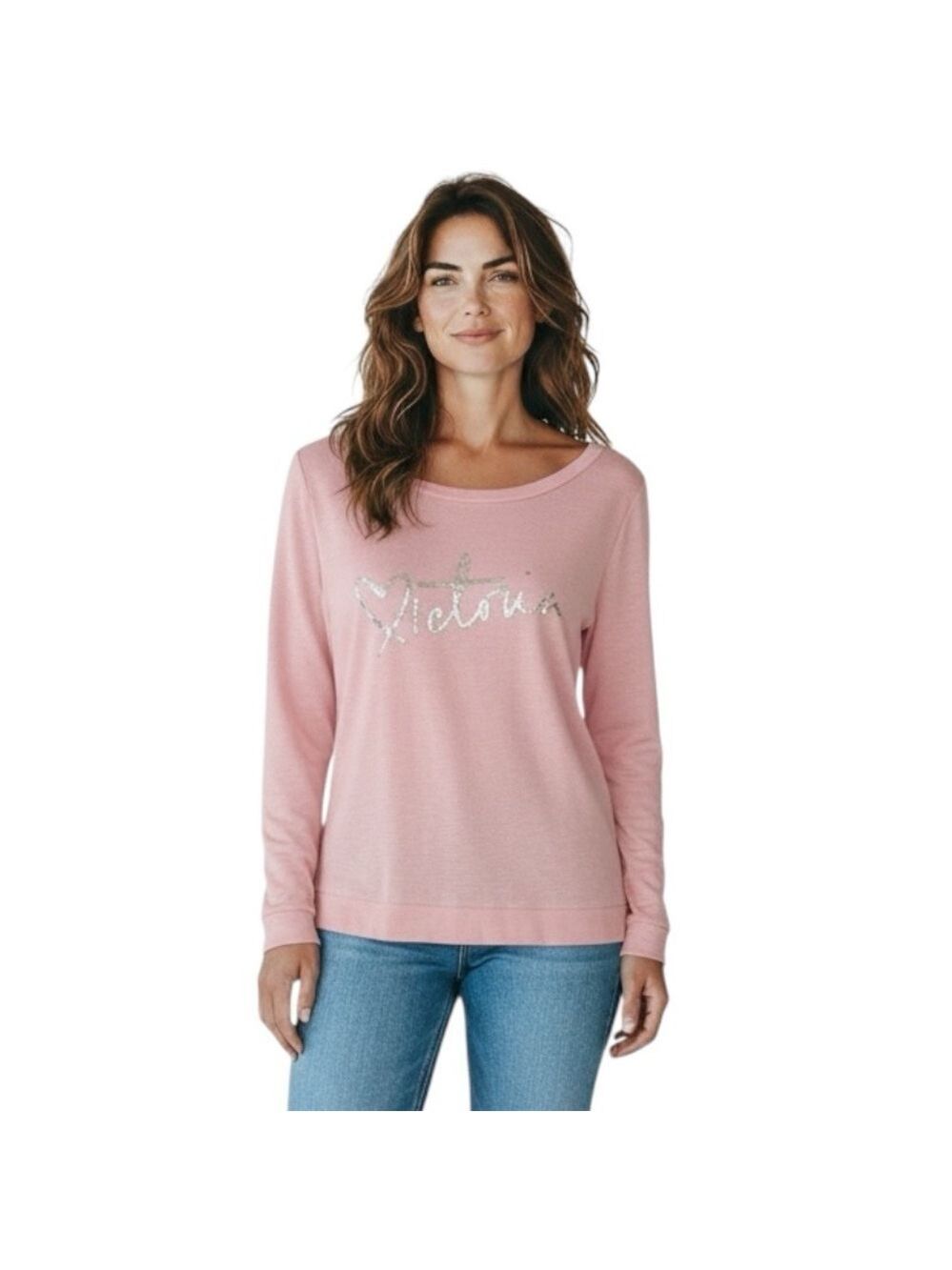 Victoria’s Secret Size S Pink Long Sleeve Top